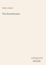 „Henry James. The Reverberator. ANTIQUUM NOVUM.“ Beige Hintergrund, minimalistisches Design.