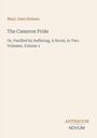 Oben steht "Mary Jane Holmes", darunter "The Cameron Pride". Unten "ANTIQUM NOVUM". Schlichte, cremefarbene Gestaltung.