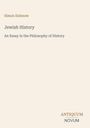Titel: "Jewish History: An Essay in the Philosophy of History" von Simon Dubnow. Logo: ANTIQUUM NOVUM. Heller Hintergrund.