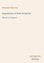 Text: "Alexander Maclaren, Expositions of Holy Scripture, The Acts, Volume 2." Unten ein Logo mit "ANTIQUM NOVUM".