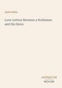 Text: Aphra Behn, Love-Letters Between a Nobleman and His Sister, ANTIQUUM NOVUM. Schlichtes Design auf hellem Hintergrund.