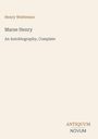 Henry Watterson: Marse Henry. An Autobiography, Complete. Unten rechts: Antiquum Novum, schlichtes Design.