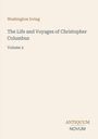 Texte: Washington Irving, The Life and Voyages of Christopher Columbus, Volume 2. Unten rechts ein Logo: Antiquum Novum.