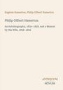 Text: "Eugénie Hamerton, Philip Gilbert Hamerton, An Autobiography, 1834–1858, and a Memoir by His Wife, 1858–1894." Beige Hintergrund.