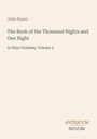 Cover von "The Book of the Thousand Nights and One Night", Band 3, von John Payne, unter dem Verlagsnamen ANTIQUUM NOVUM.