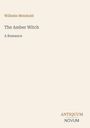 "Wilhelm Meinhold, The Amber Witch, A Romance. Unten steht: ANTIQUUM NOVUM." Beige Hintergrund, schlichte Gestaltung.