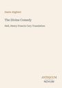 „Dante Alighieri, The Divine Comedy, Hell, Henry Francis Cary Translation“. Ein minimalistisches Cover-Design.