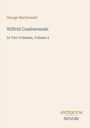 "George MacDonald, Wilfrid Cumbermede, In Two Volumes, Volume 2." Schlichtes Cover mit Titel und Autorenname.