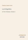 Text: "Charles James Lever, Lord Kilgobbin, In Two Volumes, Volume 2, ANTIQUUM NOVUM." Minimalistisches Buchcover.