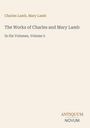 "Charles Lamb, Mary Lamb. The Works of Charles and Mary Lamb. In Six Volumes, Volume 5." Unten steht "ANTIQUM NOVUM".