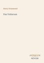 Henry Drummond, Pax Vobiscum. Unten rechts "ANTIQUM NOVUM". Beigefarbener Hintergrund.