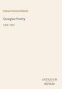 Edward Howard Marsh, Georgian Poetry 1916-1917. Unten rechts steht "ANTIQUM NOVUM". Heller Hintergrund, schlichtes Design.
