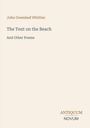 "John Greenleaf Whittier, The Tent on the Beach and Other Poems, ANTIQUUM NOVUM" auf einem hellen Hintergrund.