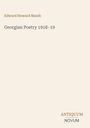 Edward Howard Marsh, "Georgian Poetry 1918–19", Antiquum Novum unten rechts. Minimalistisches Design auf hellem Hintergrund.