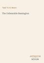 "Saki" H. H. Munro, The Unbearable Bassington, Antiquum Novum. Heller Hintergrund, minimalistisches Design.