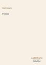 Alan Seeger: Poems, Buch