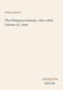 Text: "Diego Aduarte. The Philippine Islands, 1493-1898: Volume 32, 1640. ANTIQUUM NOVUM." Schlichtes Coverdesign.