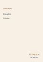 "Grant Allen, Babylon, Volume 1. ANTIQUUM NOVUM. Heller Hintergrund, minimalistisches Design."