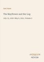 "Azel Ames: The Mayflower and Her Log, July 15, 1620–May 6, 1621, Volume 2. Antiquum Novum" auf einem hellen Hintergrund.