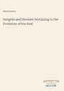 Titel: "Insights and Heresies Pertaining to the Evolution of the Soul". Autor: Ammyeetis. Unten rechts: ANTIQUUM NOVUM.