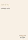 Text: "Ida Reade Allen, Heart to Heart, ANTIQUUM NOVUM". Schlichtes Design auf hellem Hintergrund.