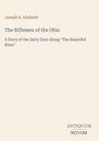 Text: "Joseph A. Altsheler. The Riflemen of the Ohio. A Story of the Early Days Along 'The Beautiful River'. ANTIQUUM NOVUM." Beige Hintergrund.