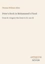 Titel: "Peter's Rock in Mohammed's Flood. From St. Gregory the Great to St. Leo III". Autor: Thomas William Allies. Unten: "ANTIQUM NOVUM". Offene, klare Gestaltung.