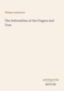 "William Anderson. The Deformities of the Fingers and Toes. ANTIQUUM NOVUM." Text auf beigem Hintergrund.