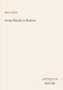 Mary Antin, From Plotzk to Boston, ANTIQUUM NOVUM in großen Lettern, cremefarbener Hintergrund, minimalistisches Design.