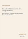 Buchtitel: "The Life and Letters of the Rev. George Mortimer" von John Armstrong. Unten: Antiquum Novum.