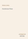 Der Text lautet: "Wallace Ashby, Farmhouse Plans" oben, "ANTIQUM NOVUM" unten. Auf beigem Hintergrund.