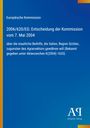 Text zur Beihilfe, die Italien für Sizilien im Agrarsektor gewähren will; blauer Hintergrund, Verlagssymbol unten rechts.