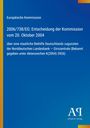 Europäische Kommission: Entscheidung vom 20. Oktober 2004 zu Beihilfen für die Norddeutsche Landesbank. Farbiges Design.