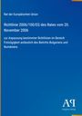 Text über EU-Richtlinie 2006/100/EG zur Freizügigkeit bei EU-Erweiterung. Blaues Cover, Antiphon Verlag Logo.