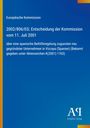 Europäische Kommission, Entscheidung 2002/806/EG. Blaues Layout, „Antiphon Verlag“ Logo.