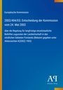 Europäische Kommission: Entscheidung über Beihilfen für Landwirtschaft in Finnlands Norden. Antiphon Verlag Logo unten rechts.