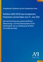 Europäisches Parlament: Richtlinie 2002/59/EG des Europäischen Parlaments und des Rates vom 27. Juni 2002, Buch