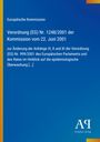 Verordnung (EG) Nr. 1248/2001. Blau mit gelbem Streifen links; Logo unten rechts.