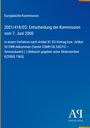 Europäische Kommission: Entscheidung der Kommission vom 7. Juni 2000. Logo rechts unten, blauer Hintergrund.