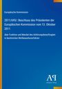2011/695/ Beschluss des Präsidenten der Europäischen Kommission, Text auf blauem Hintergrund, gelber Rand links.