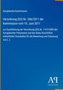 Europäische Kommission: Verordnung (EU) Nr. 546/2011, 10. Juni 2011. Blaues Design mit Antiphon Verlag-Logo unten.