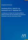 Verordnung (EU) Nr. 1006/2011 der Kommission, Europäische Kommission, Antiphon Verlag, blauer Hintergrund.