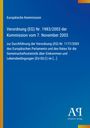 Text: "Europäische Kommission Verordnung (EG) Nr. 1983/2003 der Kommission vom 7. November 2003". Blaues Cover mit gelbem Rand.