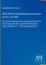 Text: Europäische Kommission, 2003/790/EG: Entscheidung vom 28. Juni 2000, MCI WorldCom/Sprint. Unten ein Logo von Antiphon Verlag.
