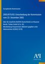 Europäische Kommission: 2003/875/EG, Entscheidung vom 23. Dezember 2002 zur Beihilfe an Klausner Nordic Timber GmbH. Rechts Text.
