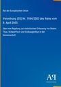 Text: "Rat der Europäischen Union. Verordnung (EG) Nr. 1984/2003 des Rates vom 8. April 2003…" Unten ein Logo. Hintergrund blau.