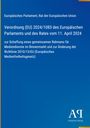 Verordnung (EU) 2024/1083 des Europäischen Parlaments vom 11. April 2024, blaue Hintergrundfarbe, Logo unten rechts.