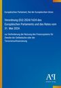 Europäisches Parlament: Verordnung (EU) 2024/1624 des Europäischen Parlaments und des Rates vom 31. Mai 2024, Buch