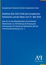 Europäisches Parlament: Richtlinie (EU) 2024/1640 des Europäischen Parlaments und des Rates vom 31. Mai 2024, Buch
