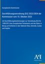 Europäische Kommission, Verordnung (EU) 2023/2834 zu Einfuhren in Reis, Getreide, Zucker, Hopfen. Blaues Design.